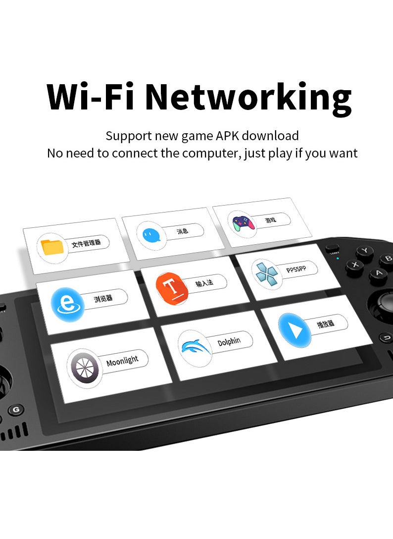 Powkiddy - X28 Android 11 Unisoc Tiger T618 5.5 Inch Touch IPS Screen Handheld Retro Game Console Google Store - Image 1