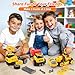 FLY2SKY Construction Toys for 3 4 5 6 7 8 Year Old Boys 9 in 3 Take Apart Toys with Electric Drill Take Apart Truck Set DIY Engineering Building Toy Push Go STEM Toy Gift for Boys Toys Age 68 - Image 4
