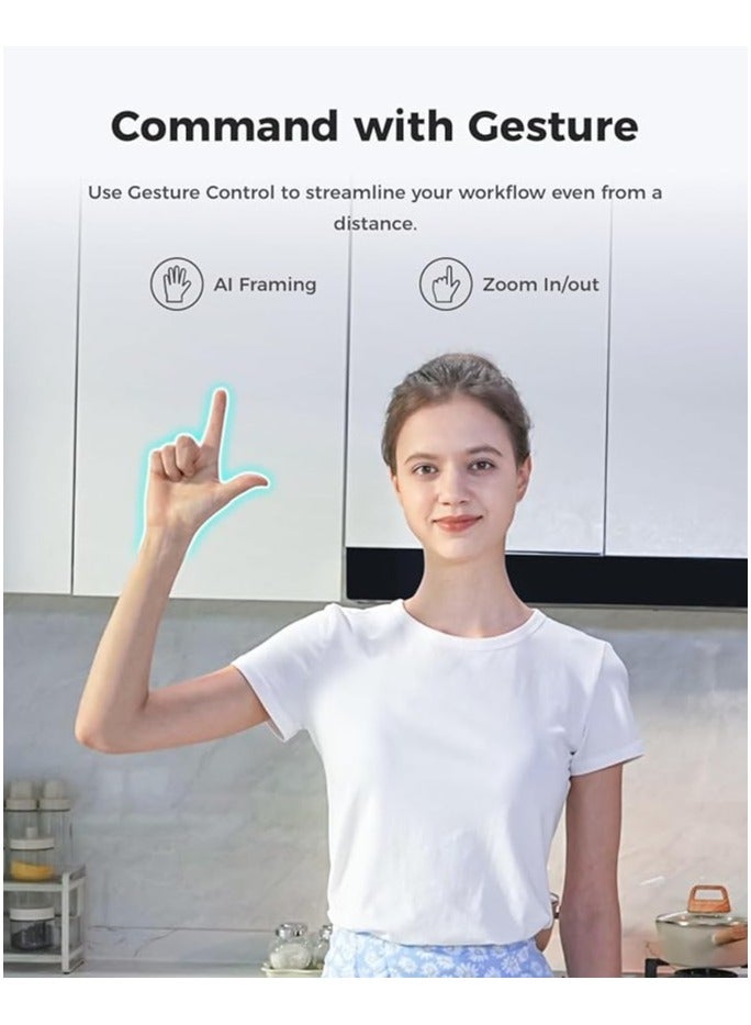 OBSBOT Meet 2-4K Webcam for PC, Mini in Size, Mighty in Sight - Image 4