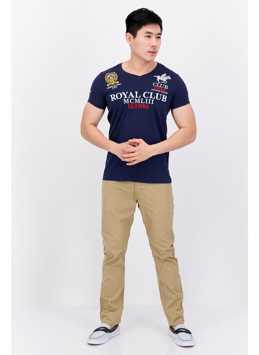 Men V Neck Short Sleeves Graphic Printed T-Shirt, Navy Combo - pzsku/Z7DC22F6C725629469AF5Z/45/_/1737642536/f084900f-8e77-49a4-bc5f-e4df564d52a7