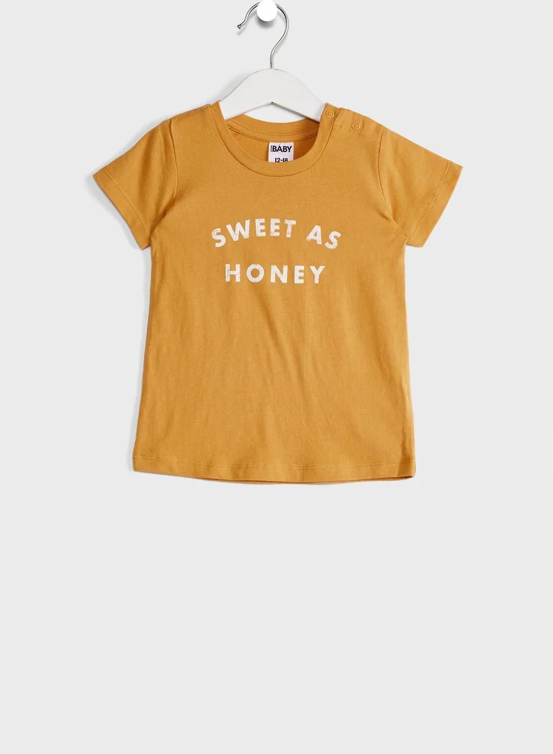 Cotton On Kids Printed T-Shirt