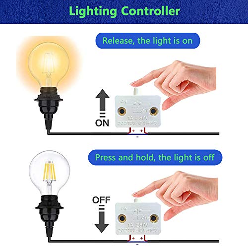 TAKHRWOD 4 pcs Cabinet Door Switch,Closet Light Switch ​for Wardrobe Applicable to 12V 24V 110V(Black) - Image 2