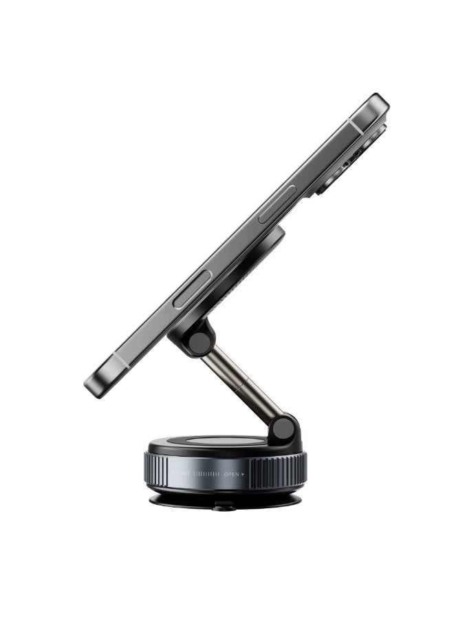 Vacuum Suction Magnetic Bracket – 360° Rotatable Mount with Strong Neodymium Magnet for Phones, GPS, Tools - Image 4