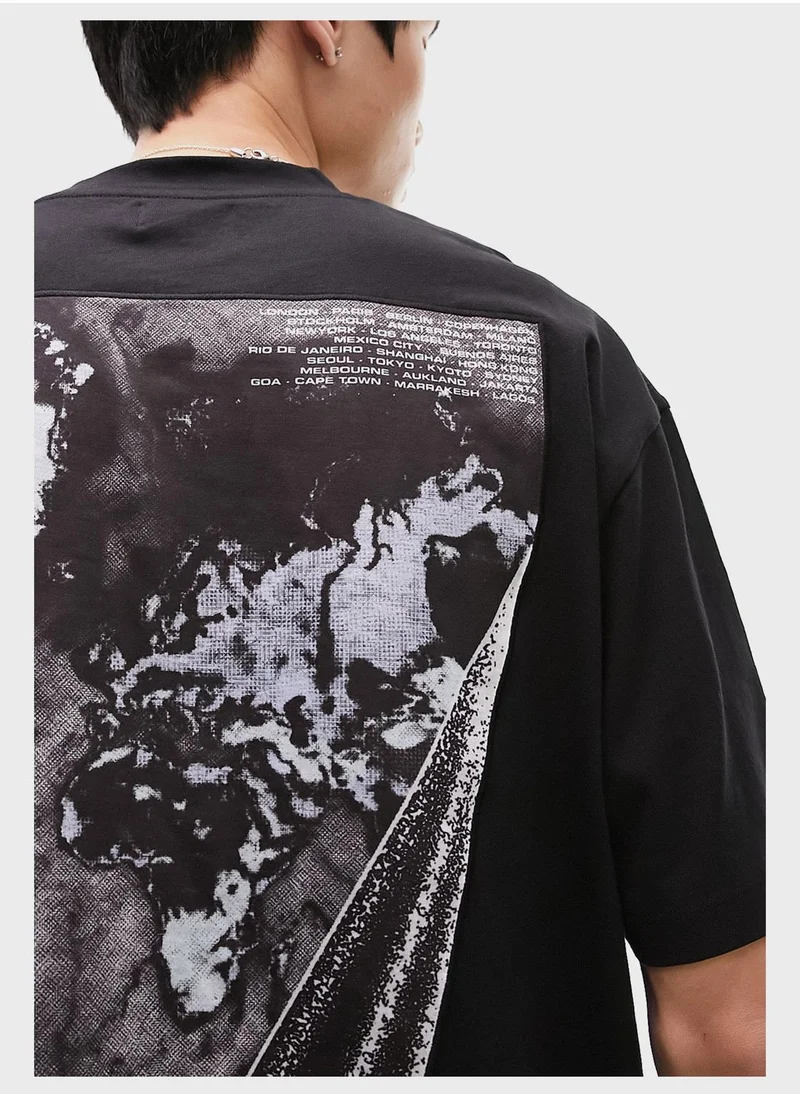 TOPMAN Oversized Fit T-Shirt