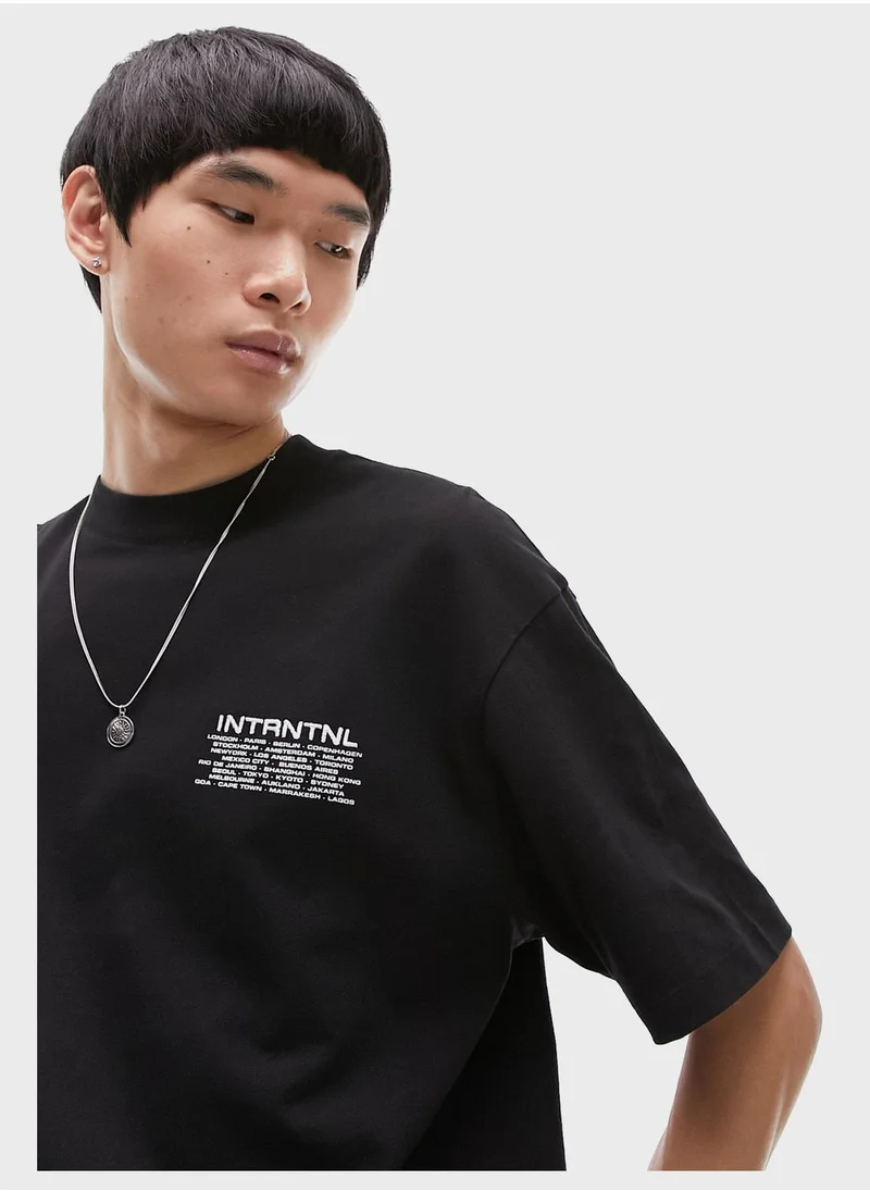 TOPMAN Oversized Fit T-Shirt
