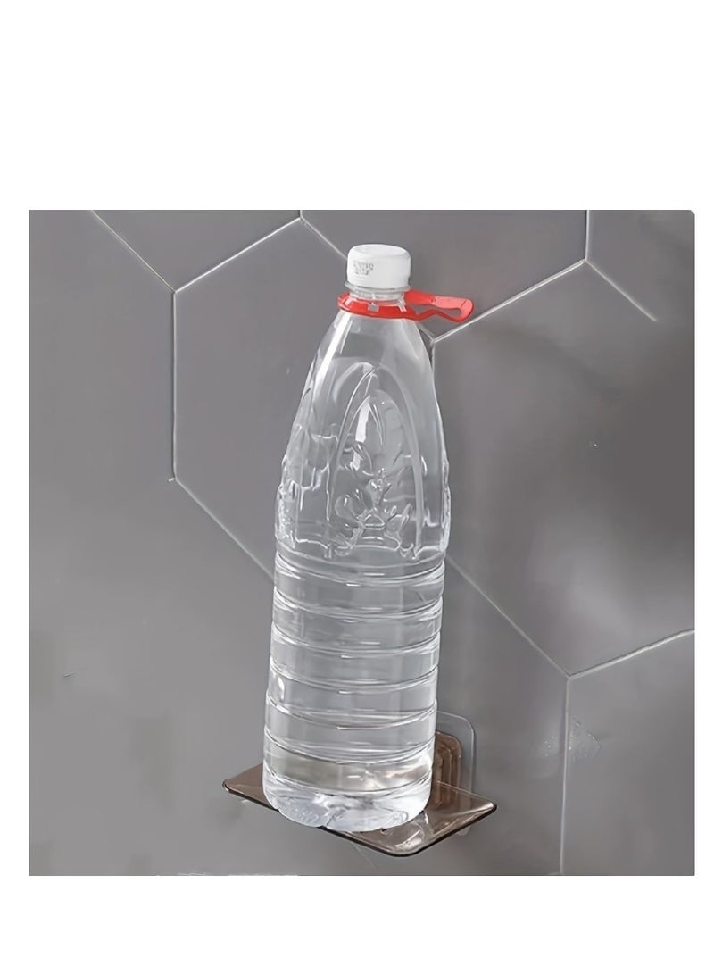 1pc Transparent Traceless Soap Dish, Wall Mounted Crystal Soap Tray, No Punching Soap Holder, Draining Soap Rack, Bathroom Supplies, Bathroom Accessories - Image 5