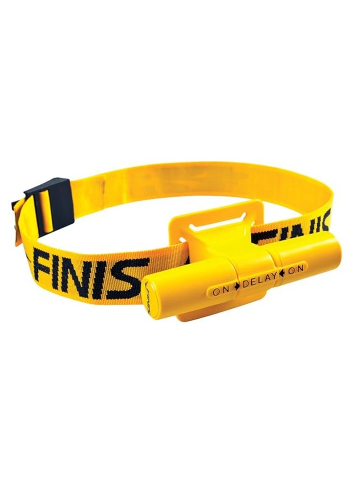 FINIS Tech Toc Audible Hip Rotation Swim Training Tool, Black/ Yellow - Image 1