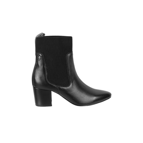 Metro Women Black Synthetic Ankle-Length Chelsea Block Heel Boots UK/4 EU/37 (31-717) - Image 4