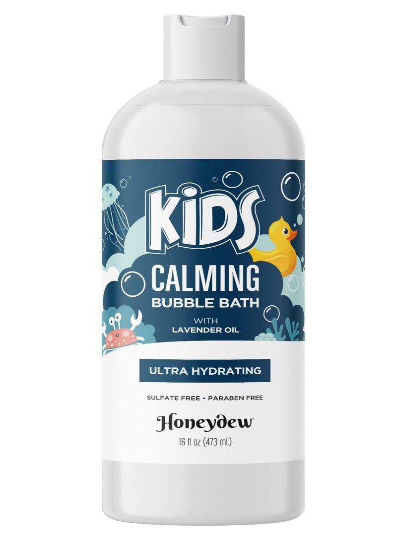 Honeydew - Lavender Bubble Bath for Kids with Aloe - Sudsy Bubble Bath with Aromatherapy Essential Oils for Relaxing and Lavender Oil Baby Bath Wash - Kids Bath Enriched with Nourishing Aloe Vera and Vitamin E - Image 1