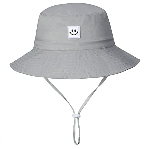 MaxNova Toddler Sun Hat Summer Beach Bucket Hats for Baby Boys 6-12,12-24 Months - Image 2