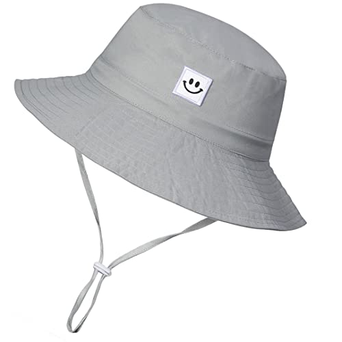 MaxNova Toddler Sun Hat Summer Beach Bucket Hats for Baby Boys 6-12,12-24 Months - Image 1