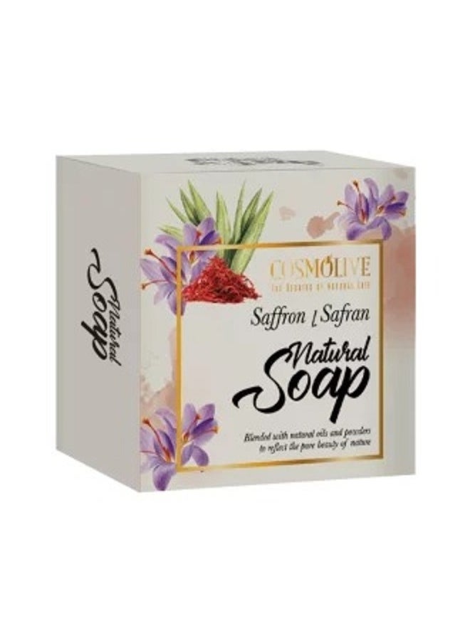 COSMOLIVE natural soaps  125 gr  Safron 