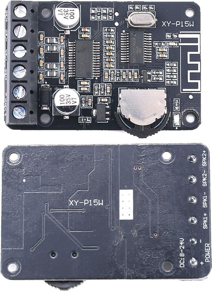Hobi Mekatronik - Hobby Mechatronics XY-P15W 15W Stereo Bluetooth Power Amplifier Module - Image 1