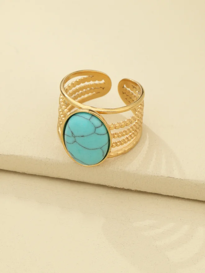 Take Two Take Two Turquoise Stone Ring