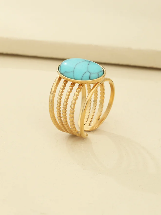 Take Two Take Two Turquoise Stone Ring