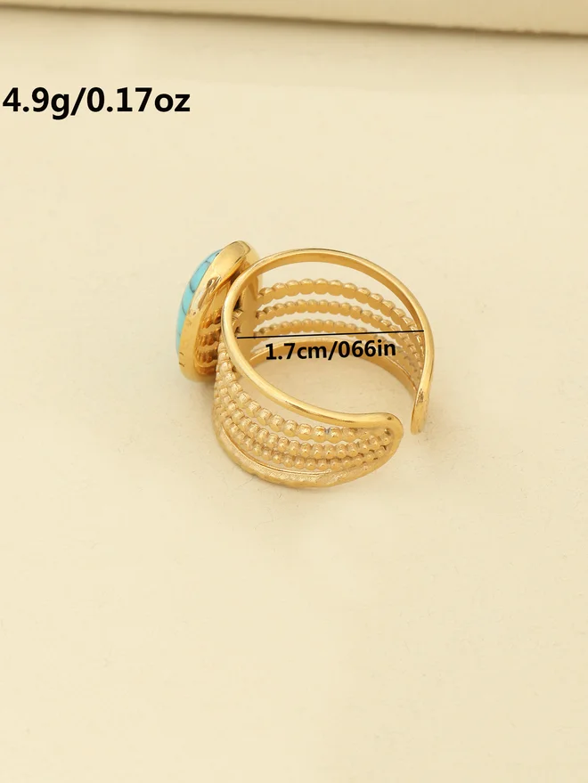 Take Two Take Two Turquoise Stone Ring
