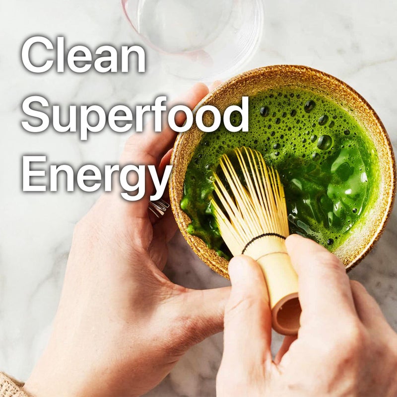 ONE WITH TEA Organic Matcha Latte Powder - Japanese Green Tea, USDA Organic, Made in, 2oz | For Hot & Iced Drinks, Smoothies & Lattes - Image 5