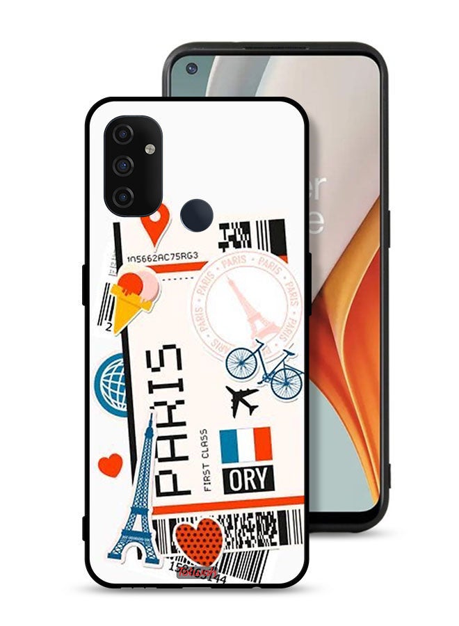Tolwak OnePlus Nord N100 Protective Case Cover Paris Sticker - Image 1