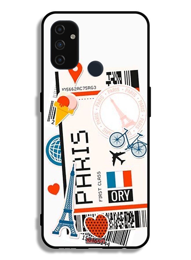 Tolwak OnePlus Nord N100 Protective Case Cover Paris Sticker - Image 2