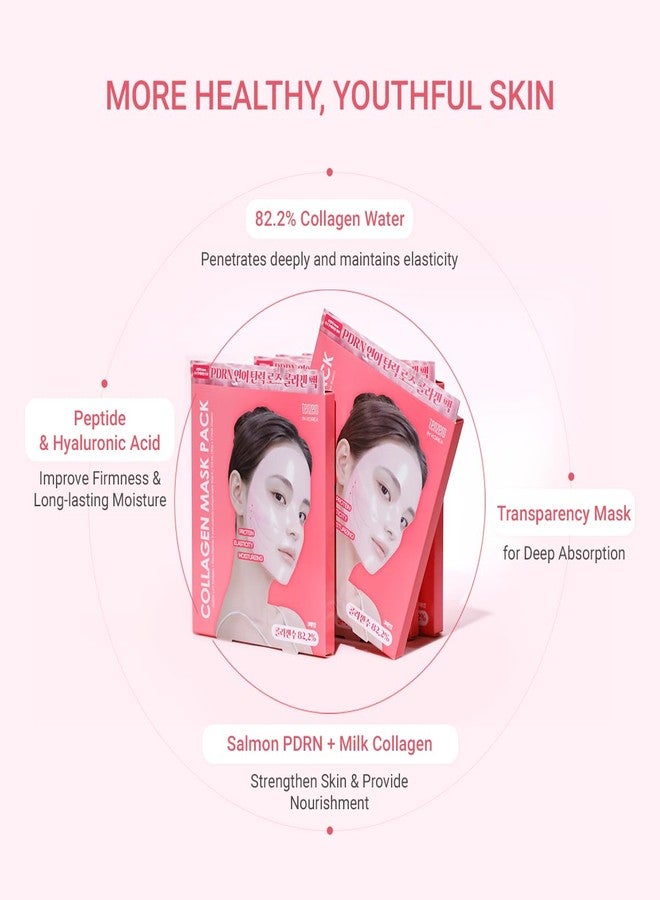 tenzero Rose Peptide Collagen Mask Pack (3 Sheets x 30g), Overnight Hydrogel Mask, Deep Hydrating, Elasticity Enhancing, Anti Wrinkle Lifting, Firming, Nourishing with Collagen, Rose Peptides - Image 5