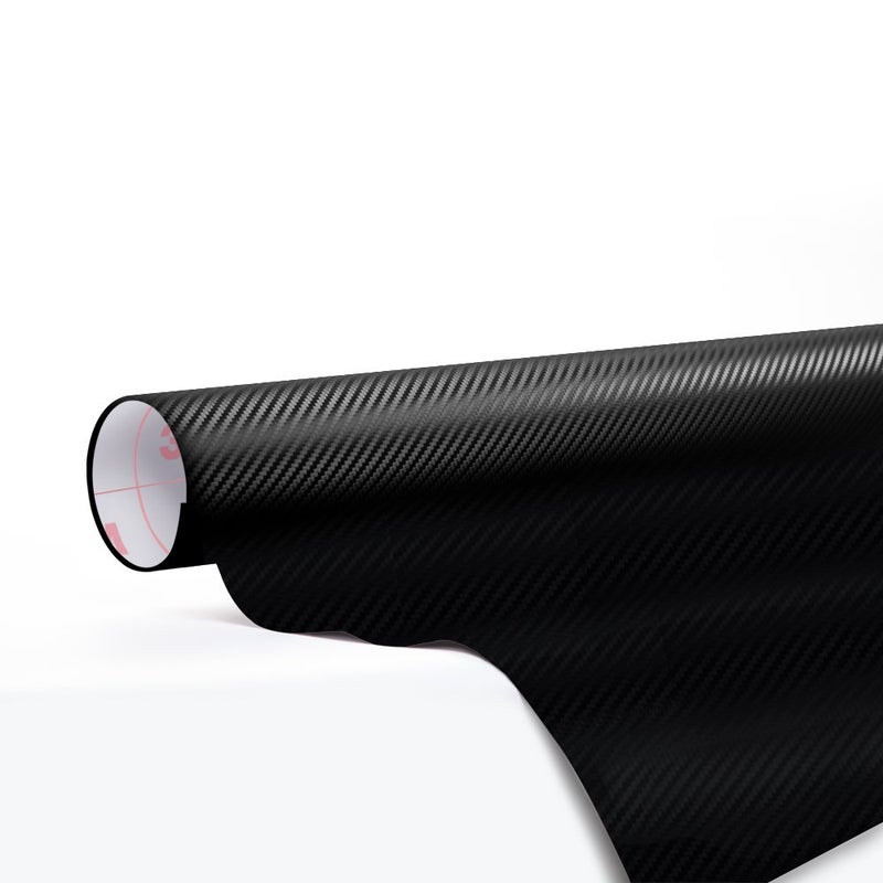 3M DiNoc Carbon Fiber Matte Black Vinyl Car Wrap Film Sheet Roll  CA4213ft x 4ft 12 sqft 36 x 48