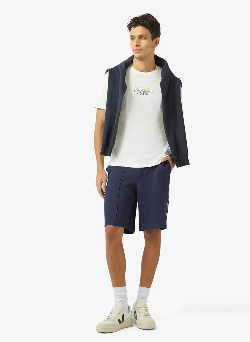 GUESS  Crew Neck Regular Fit T-Shirt for Men | Best Price UAE