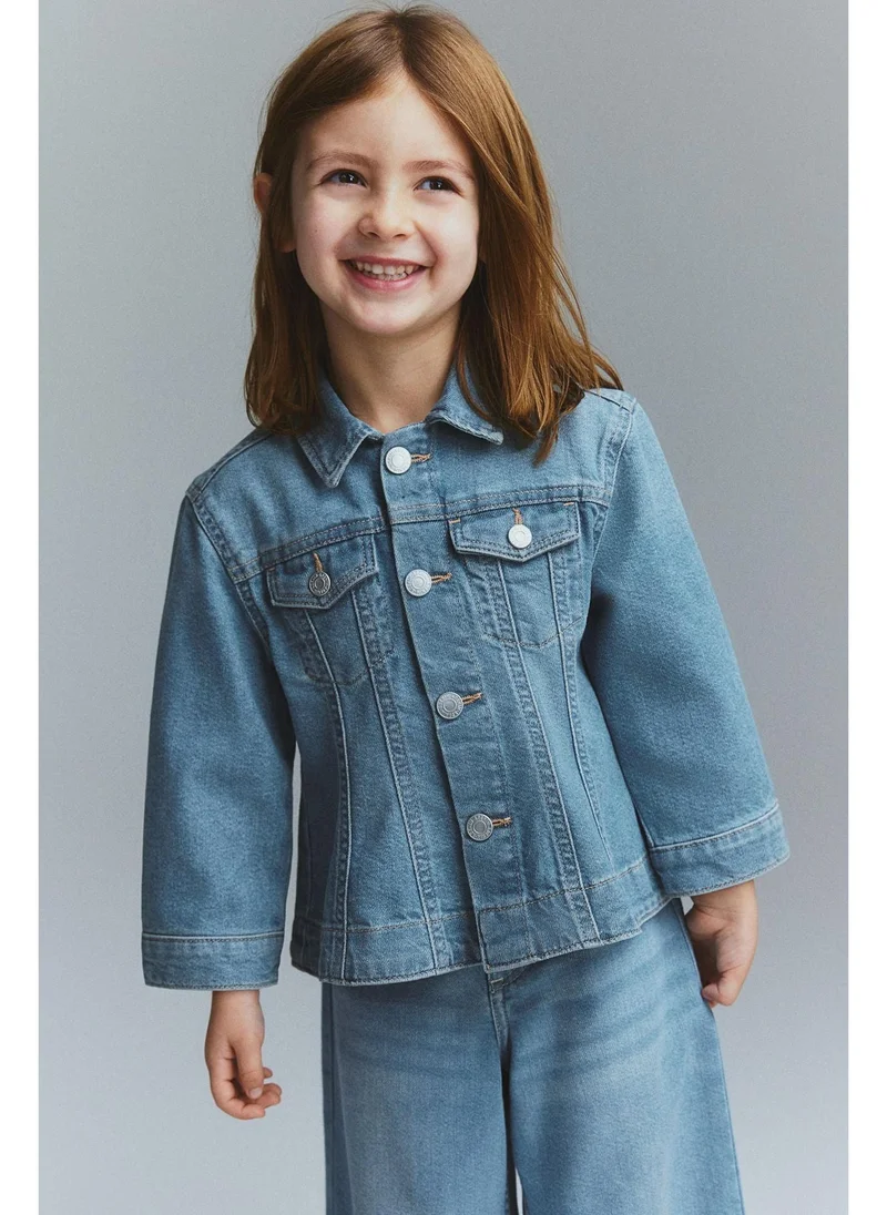 H&M Flared denim jacket