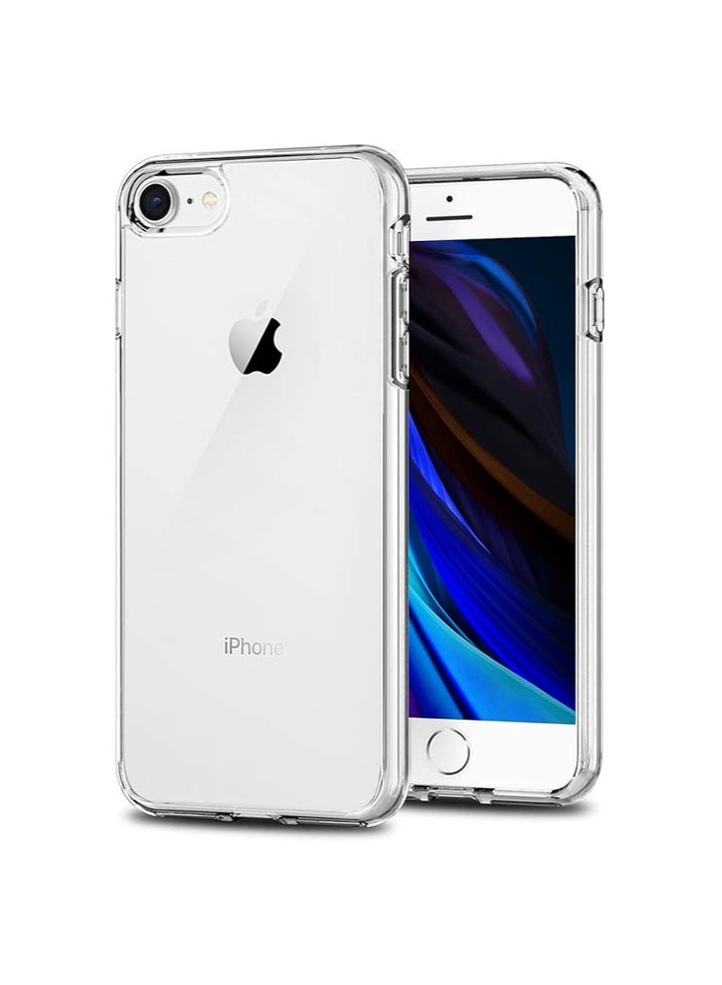 Raxoom Protective Case Cover For Apple iPhone 7 Clear/Green - Image 1