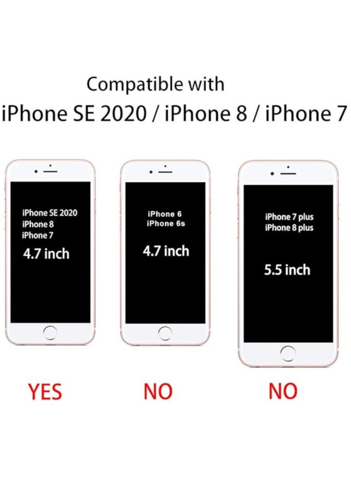 Raxoom Protective Case Cover For Apple iPhone 7 Clear/Green - Image 2