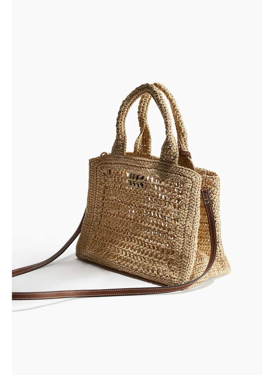 اتش اند ام Straw Handbag