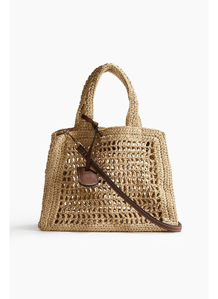 اتش اند ام Straw Handbag