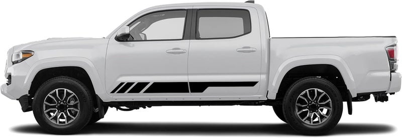 Bubbles Designs 2X Side Door Stripes Decal Sticker for Toyota Tacoma 2004 - Present - Image 4