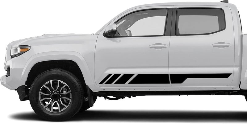 Bubbles Designs 2X Side Door Stripes Decal Sticker for Toyota Tacoma 2004 - Present - Image 3