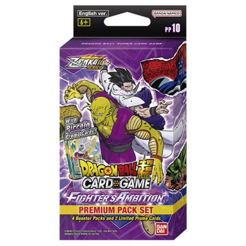 BANDAI NAMCO Entertainment BANDAI NAMCO Entertainment Dragon Ball Super TCG: ZENKAI Series 02 Fighter’S Ambition Premium Pack Set [PP10] - Image 2