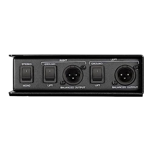 Samson MD2 Pro Stereo Passive Direct Box, Shielded Transformer - Image 3