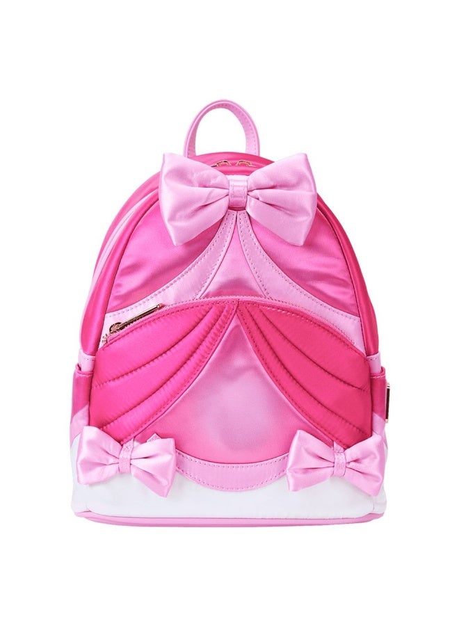 Loungefly X Funko Pop! Disney Cinderella 75Th Anniversary Pink Bow Gown Cosplay Mini Backpack ( 22.9 X 11.4 X 26.7 Cm) - Image 1