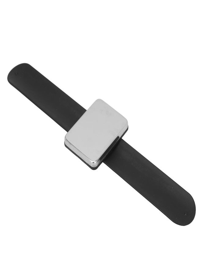 Semme Cosmetic Mixing Palette,Makeup Mixing Palette Wrist Strap,with Magnetic Mixing Palette and Silicone Wristband,Easy Clean,Convenient Color Mixing,Suitable For Nail Salon - Image 4