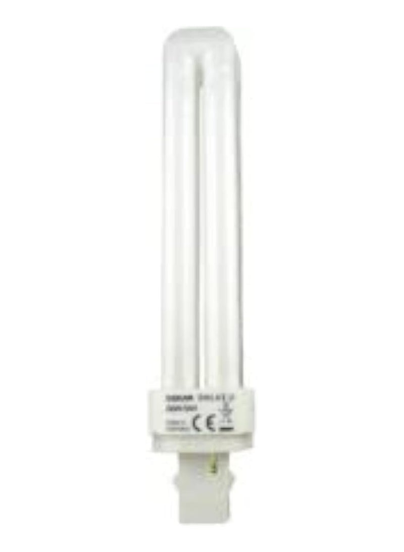 Osram Dulux D Fluorescent Lamp, 13 W 840 4000K 900 lm, White, G24d-1, Pack of 5 - Image 3