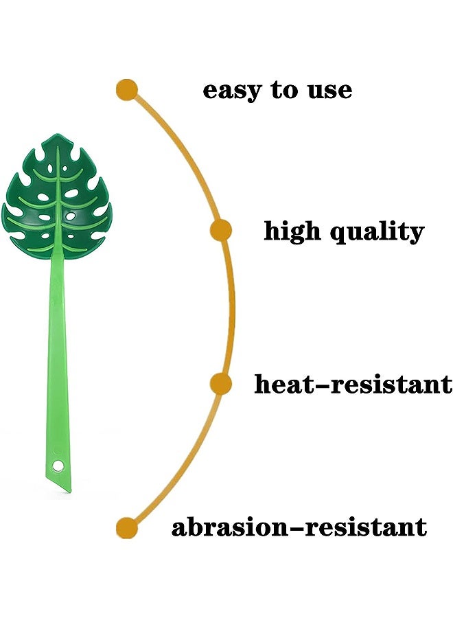 MXN 2 Pcs Cooking Spoon, Kitchen Spoon, Stirring Spoon For Noodles, scattered food in water, etc (Green) - Image 3