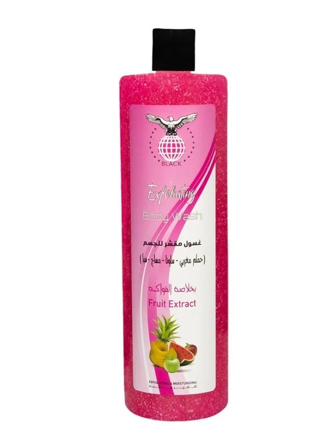 بلاك غسول مقشر للجسم فواكه 1200 مل