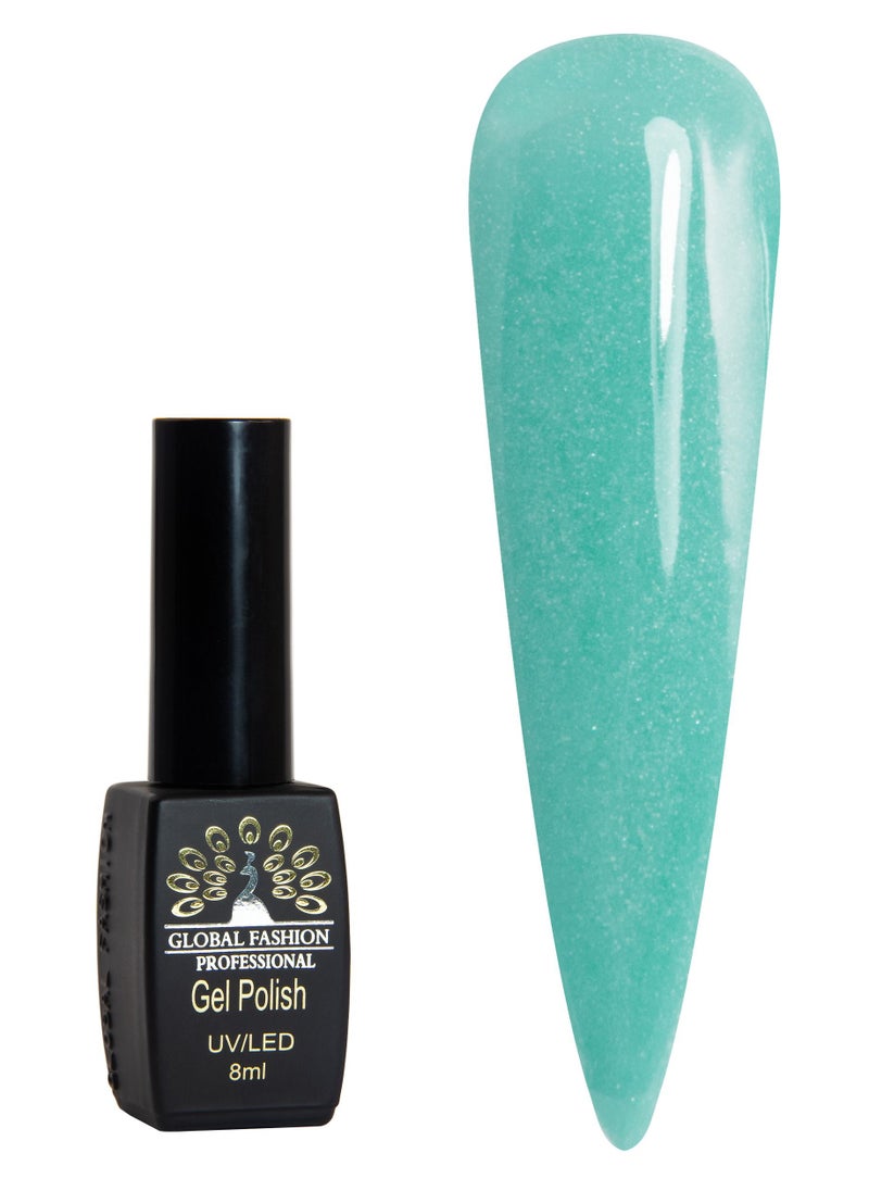 GLOBAL FASHION Global Fashion Black Elite Gel Polish | 132 Colors of Long-Lasting Elegance - 8ml | 098  - Image 1