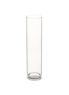 Gulf Flowers Glass Vase Cylinder  Contemporary cylindrical glass vase, perfect for floral arrangements 