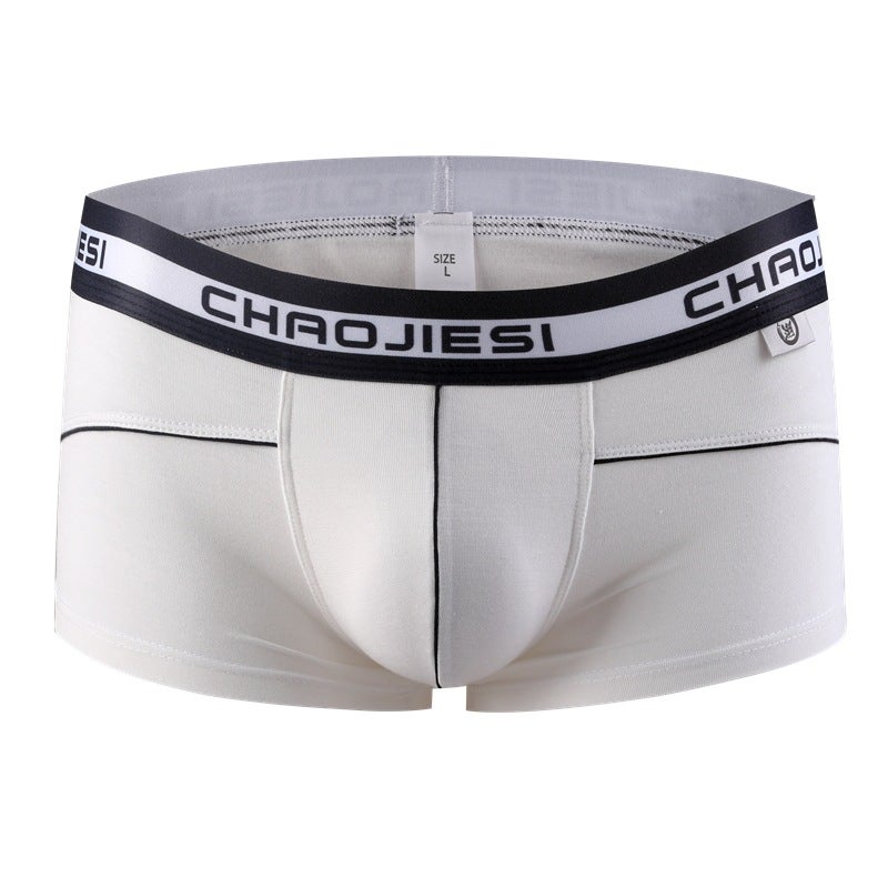 Summer Mens Underwear Low Waist Underwear for Youth Mens Thin Boxers Boxers Boxers Sports Underpants Breathable Shorts Head sapphire blue  - Image 5