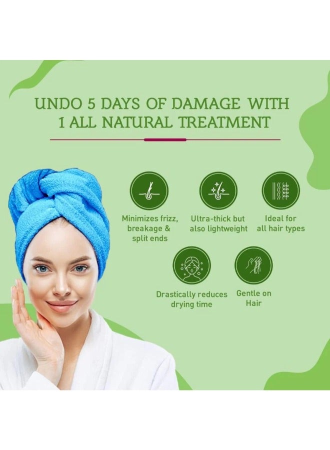 Vatika Coconut &Castor Hair Oil Treatment for Hair Volume & Density, 1Kg - Image 5