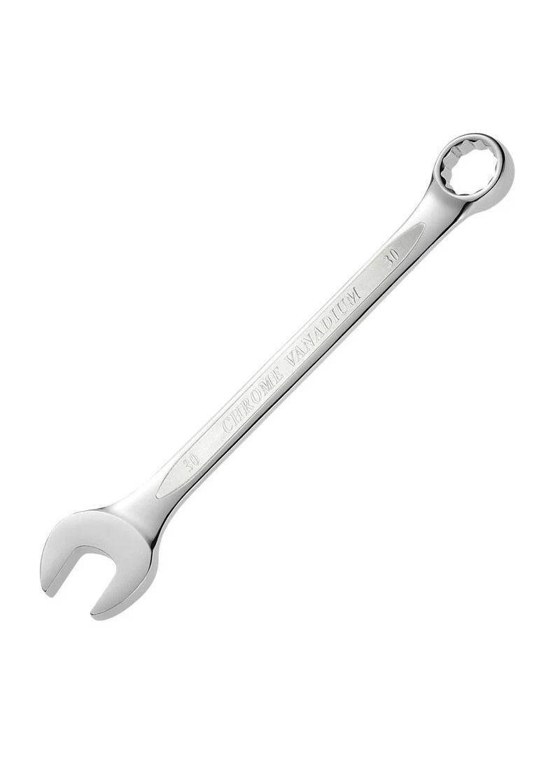 TOTAL TOTAL Double Side Spanner Combination Ring Open End Spanner Chrome Vanadium 1 Pcs Size 30 TCSPA301  - Image 2