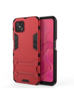 Case Cover For OPPO A92s PC + TPU Shockproof Protective Case with Invisible Holder Red - pzsku/Z7DC46219F792E8923076Z/45/_/1711245901/3949ee27-f610-4cc3-a6cd-be33e3740e23