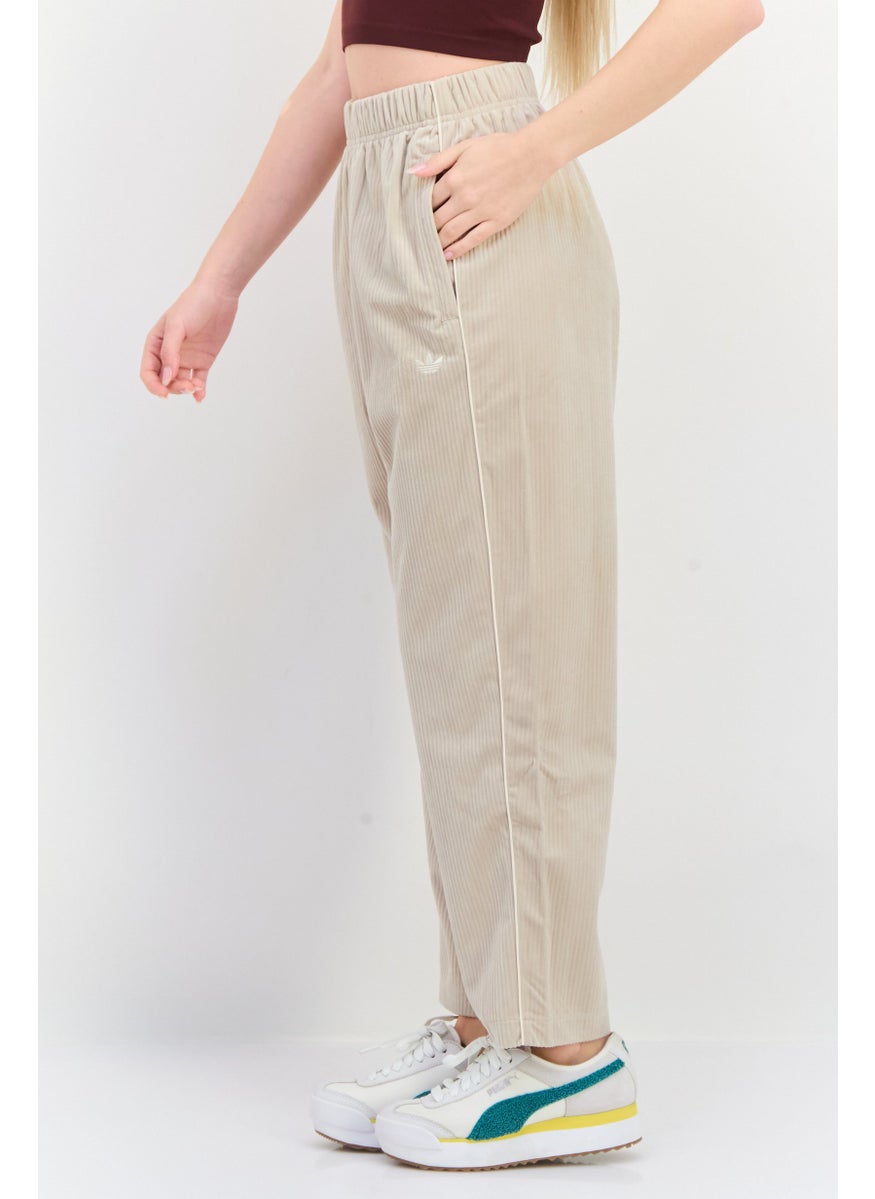 adidas Originals - Women Sportswear Fit Outdoor Sweatpants, Beige - Image 1