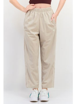 Women Sportswear Fit Outdoor Sweatpants, Beige