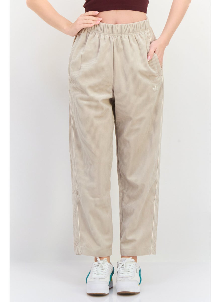adidas Originals - Women Sportswear Fit Outdoor Sweatpants, Beige - Image 1