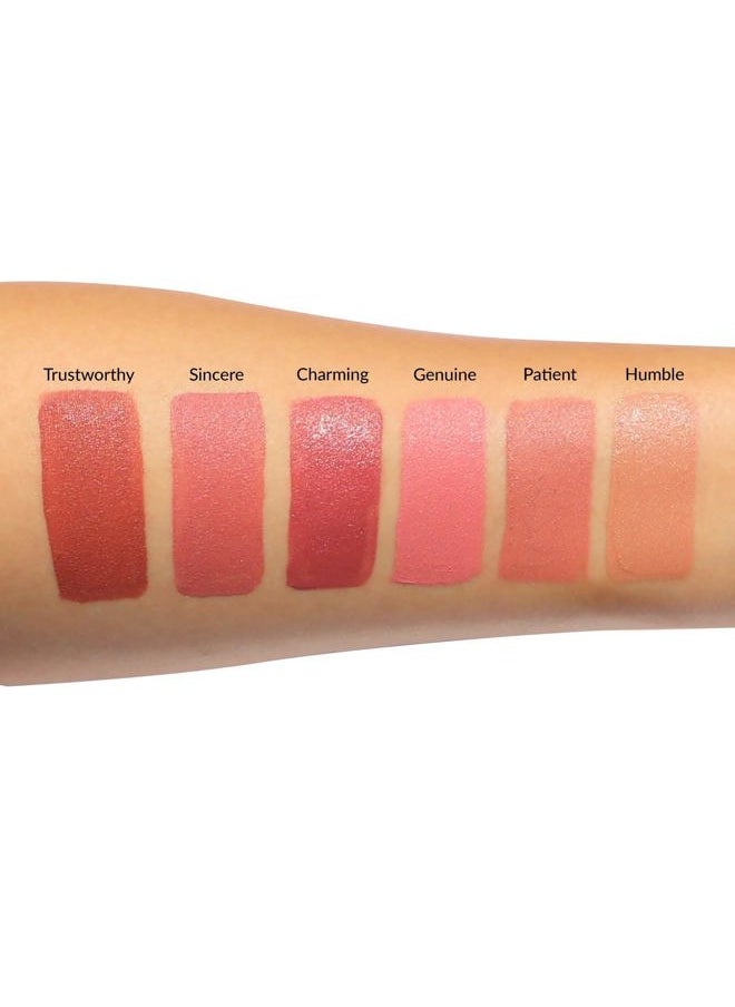 theBalm - Meet Matte Hughes Nude Mini Liquid Lipstick Set, 0.04 Fl Oz (Pack of 6) - Image 1